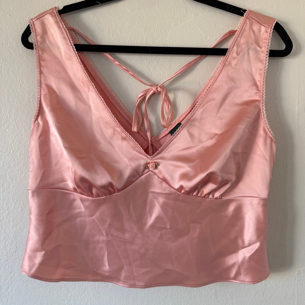 Wild Fable pink feminine v-neck blouse